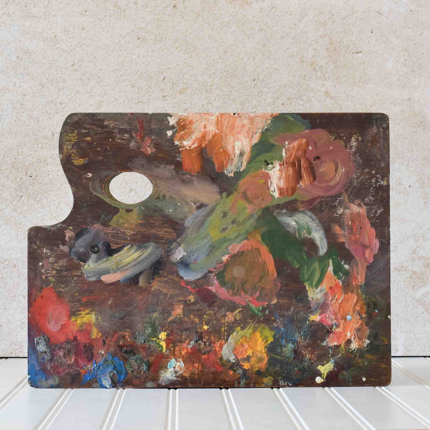 Vintage French Paint Palette