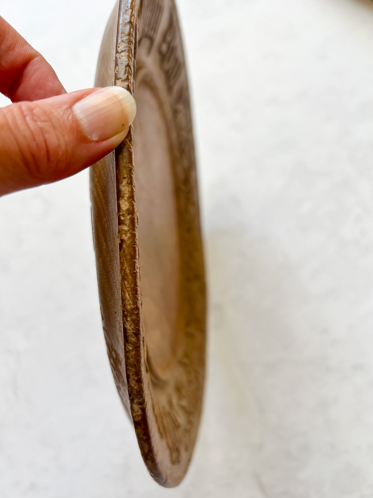Antique German Carved “Daily Bread” Board