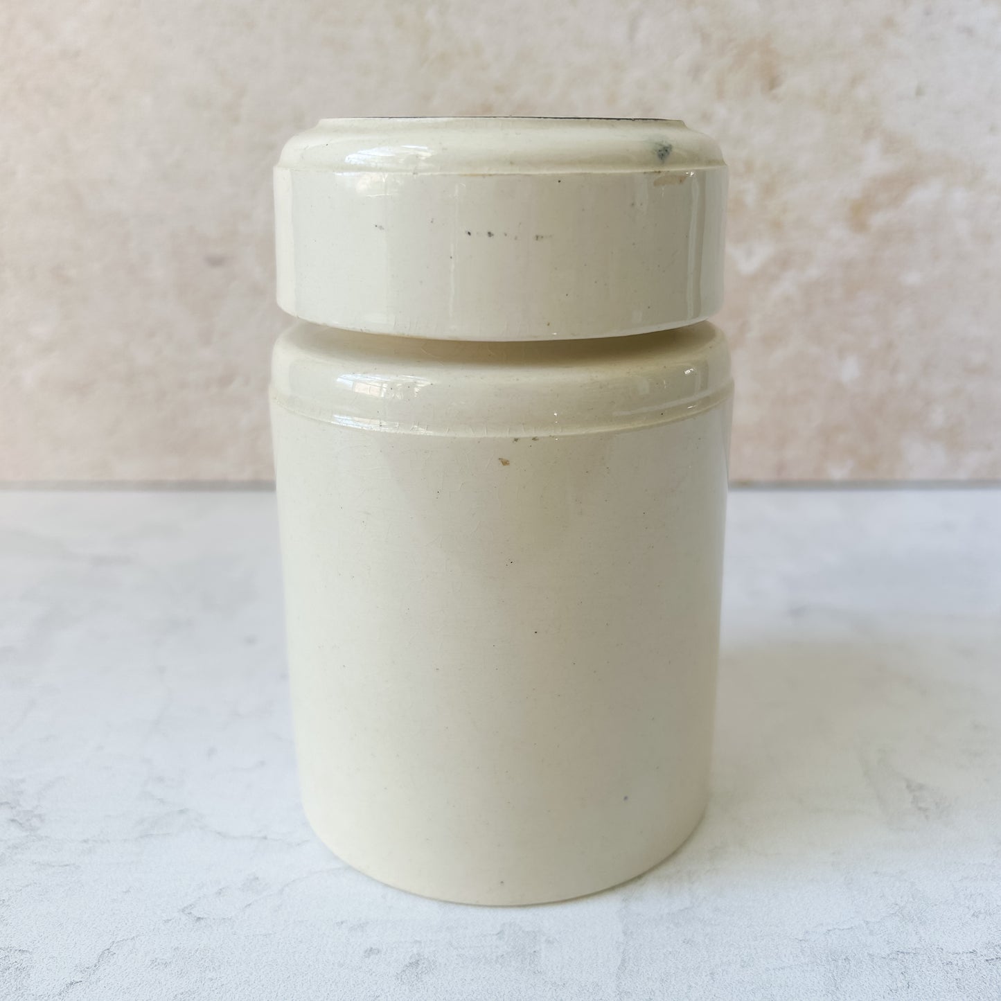 Antique Belgian “Echtes Fleisch Extract” Advertising Jar c1890