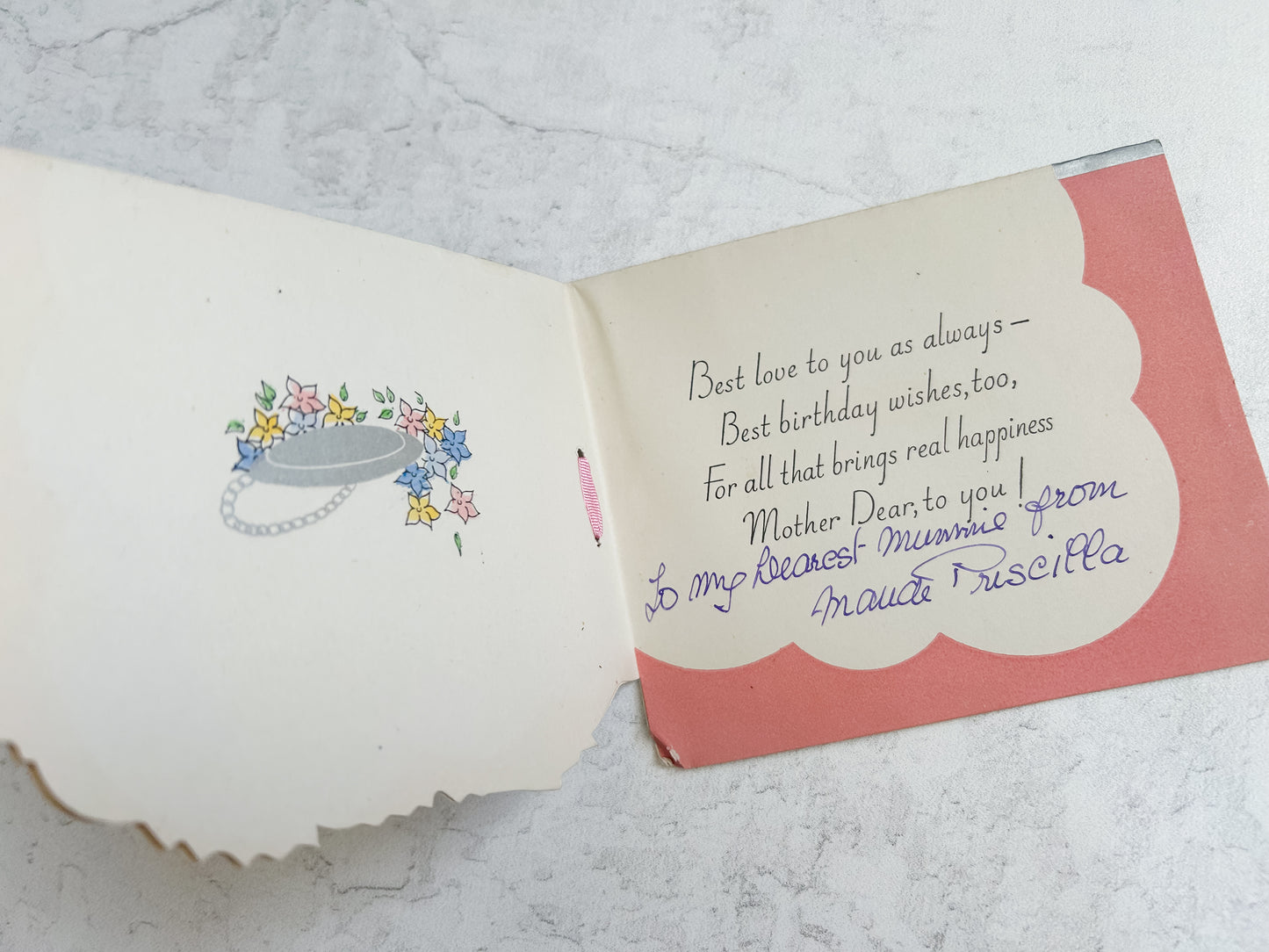 Set of 7 Antique English Greeting Cards