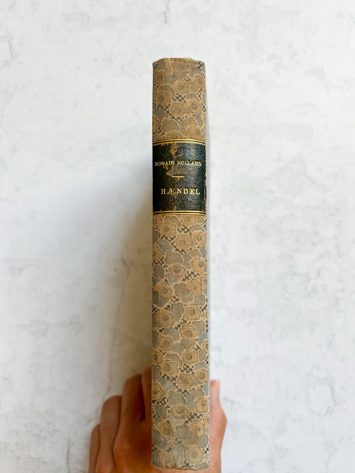 Antique French 1910 “Handel” Music Biography by Romain Rolland