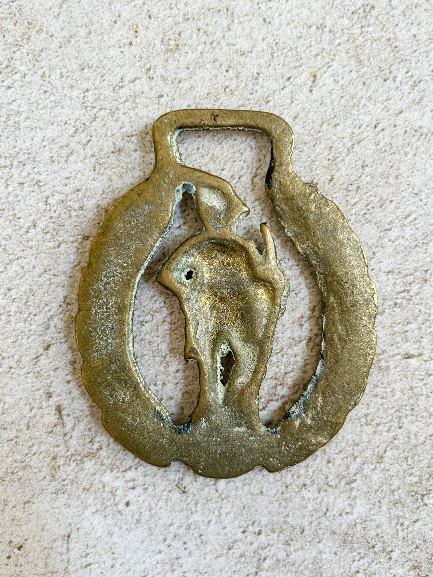 Robin Hood Horse Brass Medallion