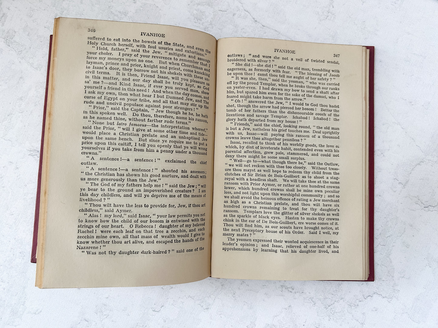 Vintage Odhams Press Ivanhoe by Sir Walter Scott
