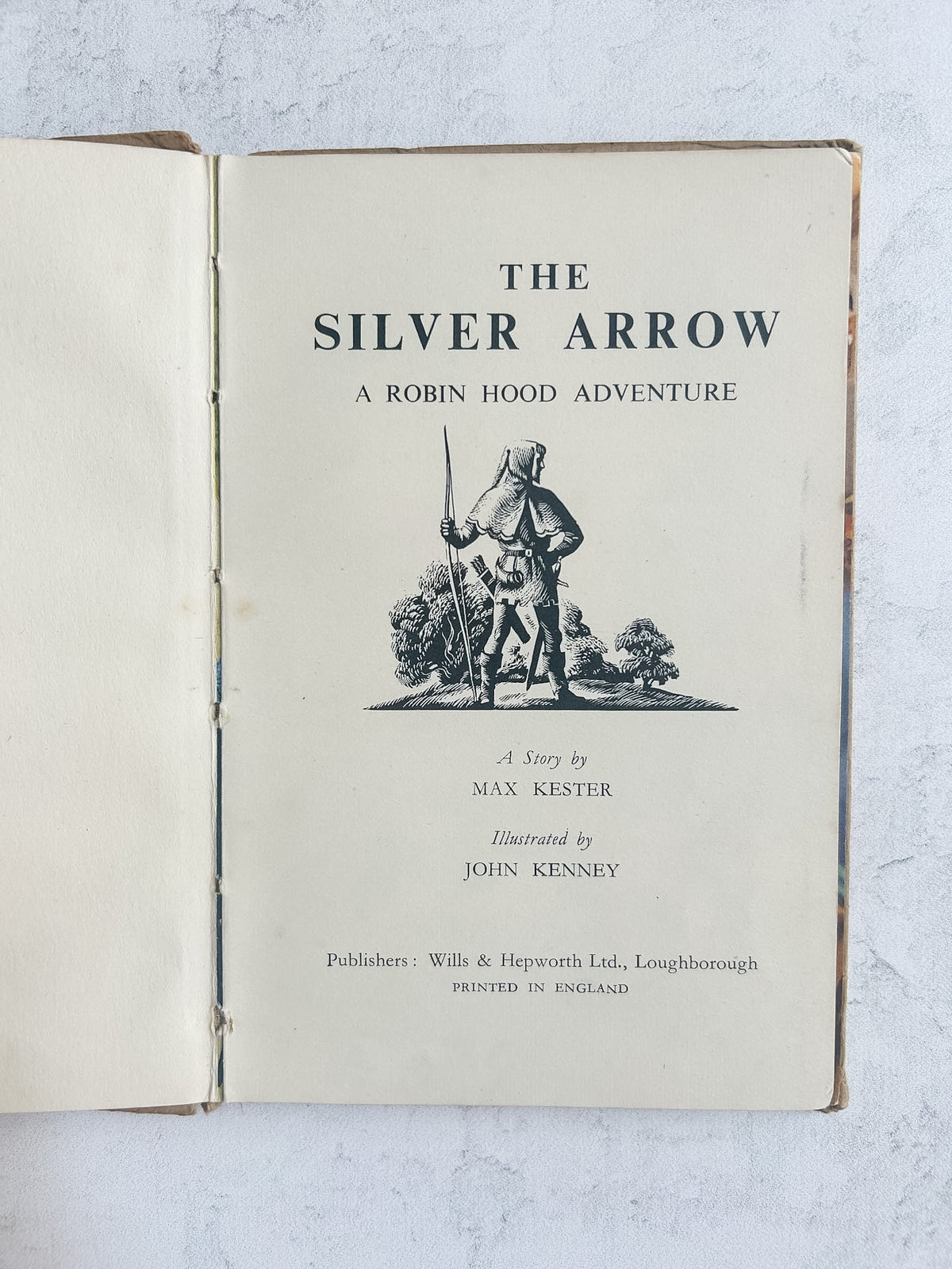 Vintage 1954 Ladybird “The Silver Arrow” Robin Hood Book
