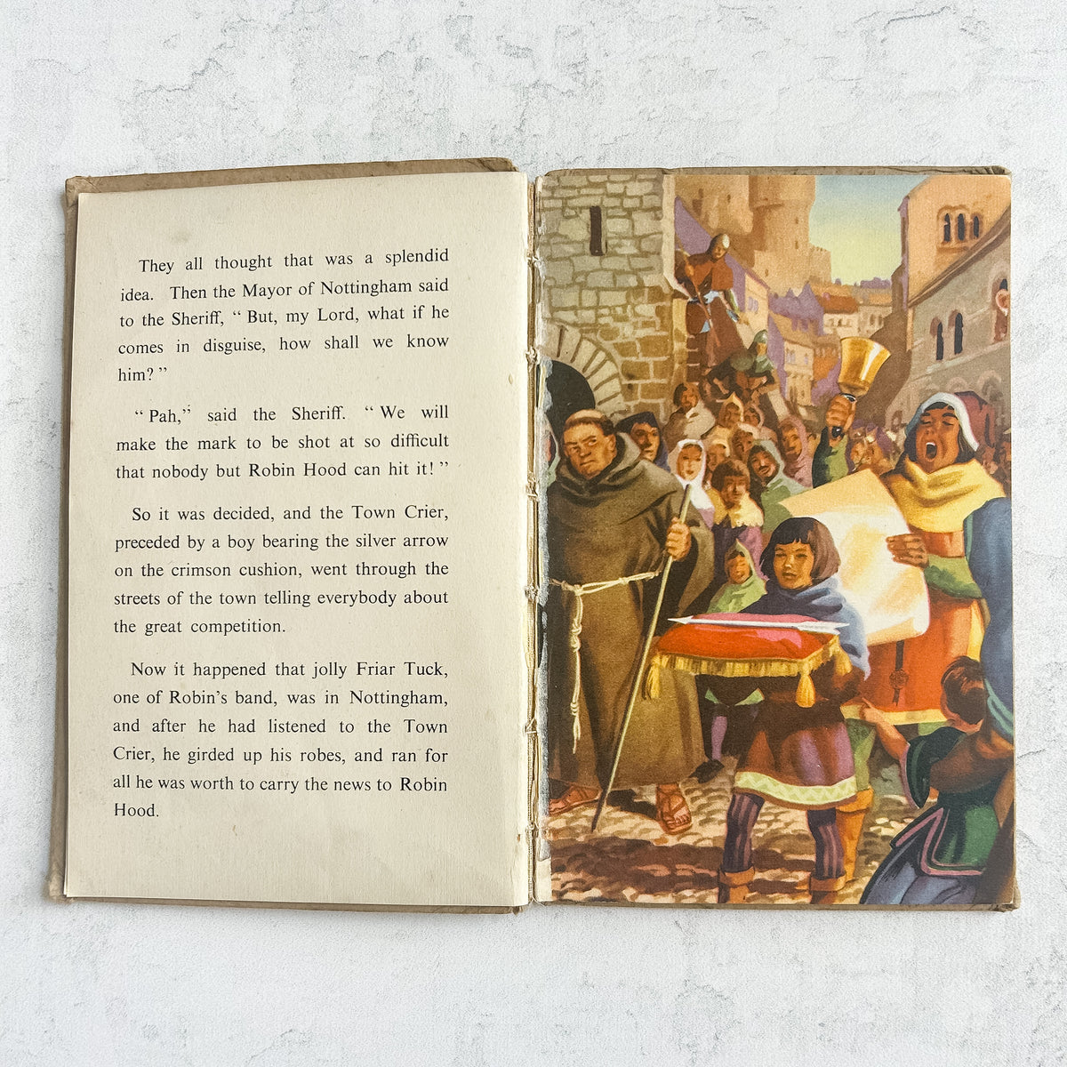 Vintage 1954 Ladybird “The Silver Arrow” Robin Hood Book