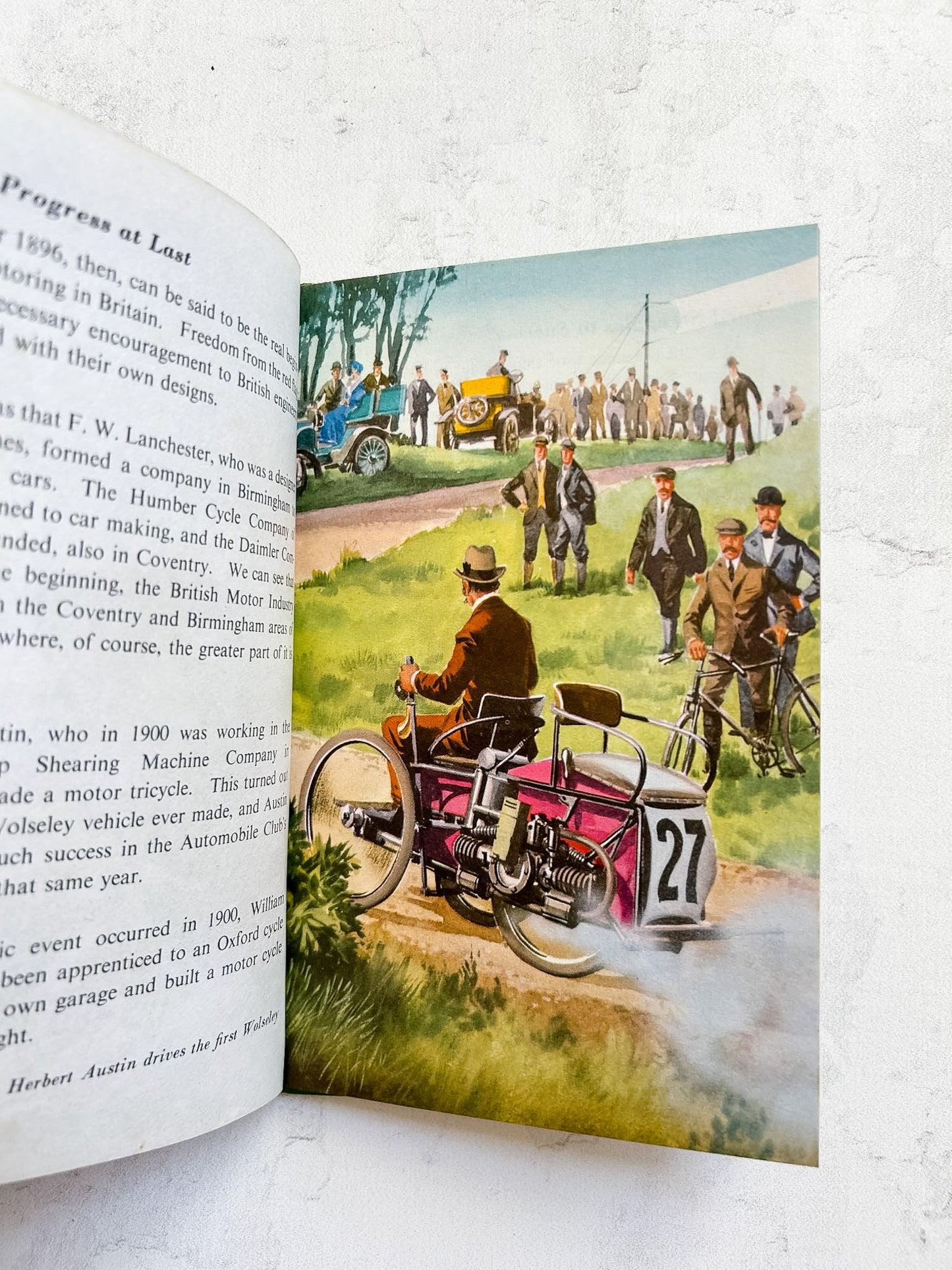 Vintage Ladybird Book "The Story of the Motor Car"
