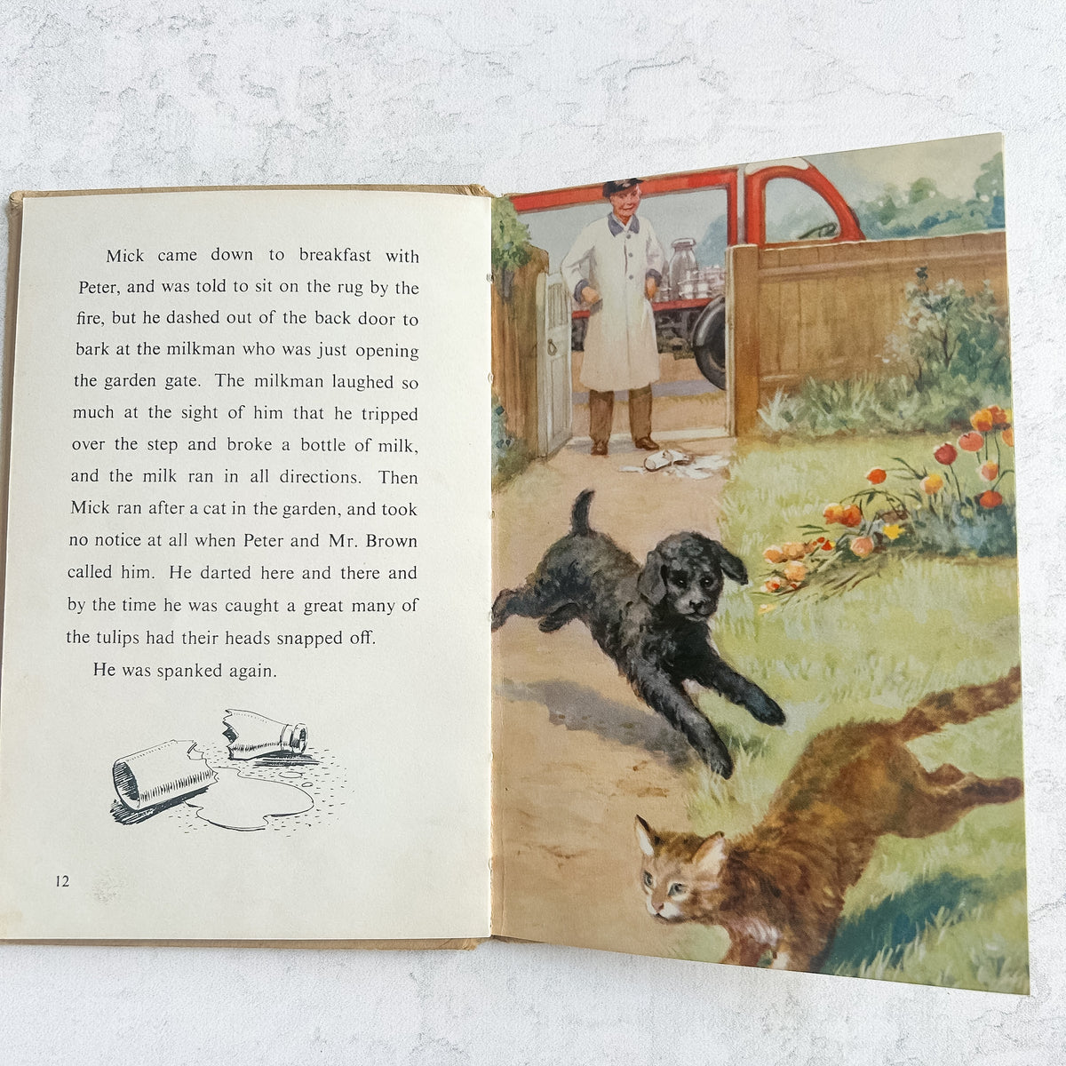 Vintage 1952 Ladybird “Mick the Disobedient Puppy” Book