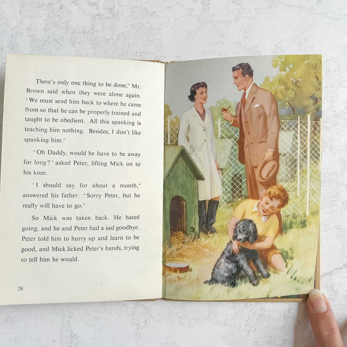 Vintage 1952 Ladybird “Mick the Disobedient Puppy” Book