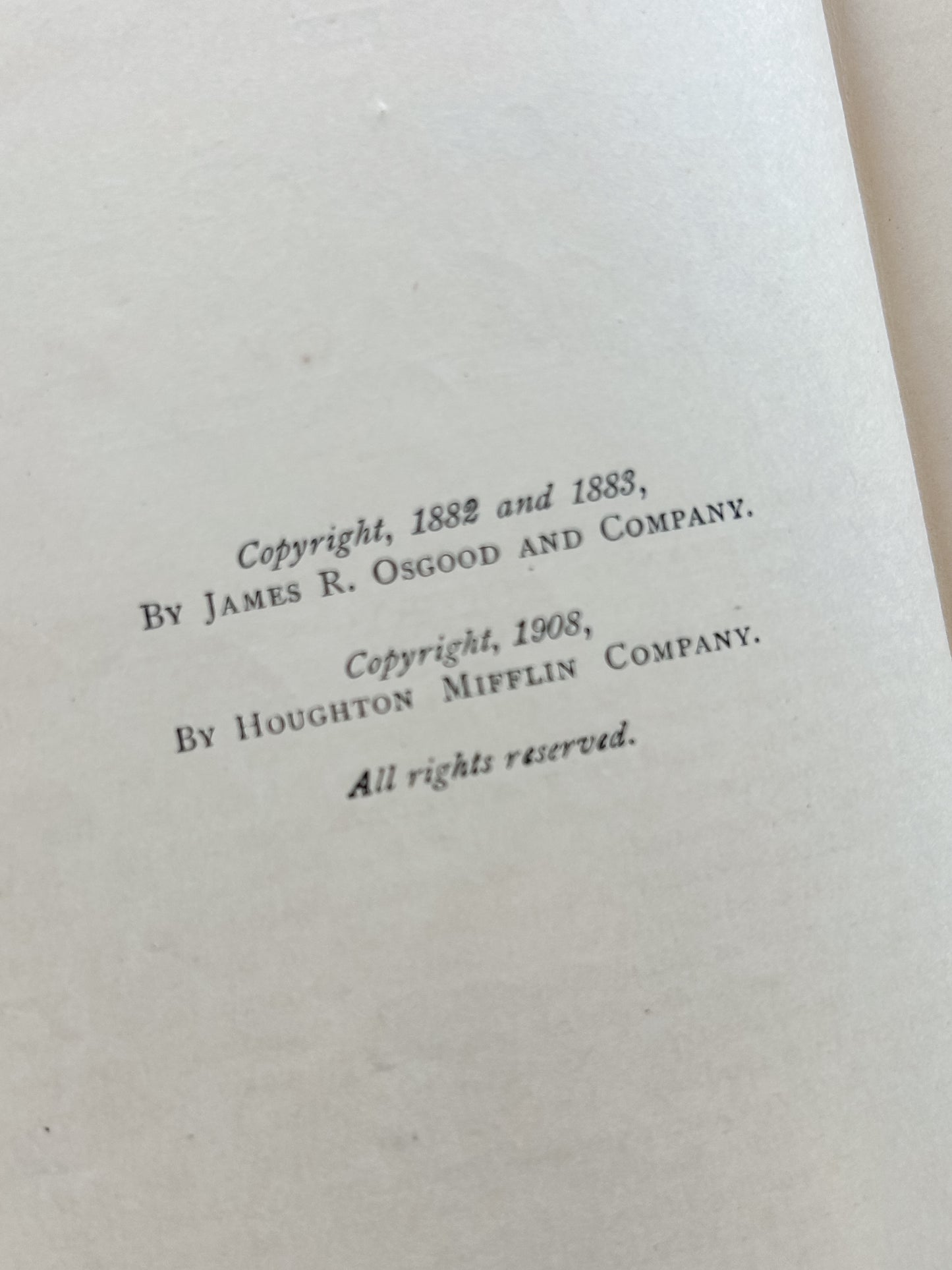 1908 "The Lady of the Lake" Riverside Literature Series