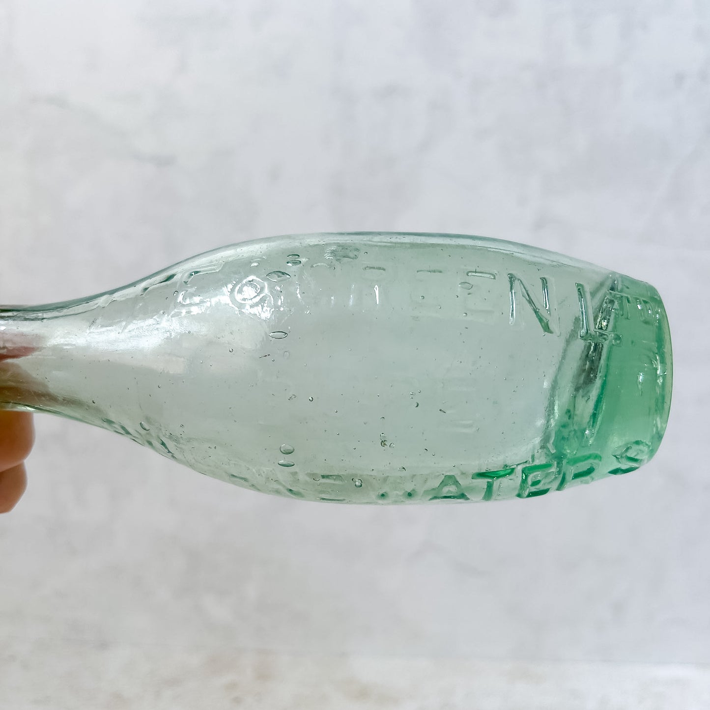 Antique Lee & Green Ltd. Embossed Soda Bottle