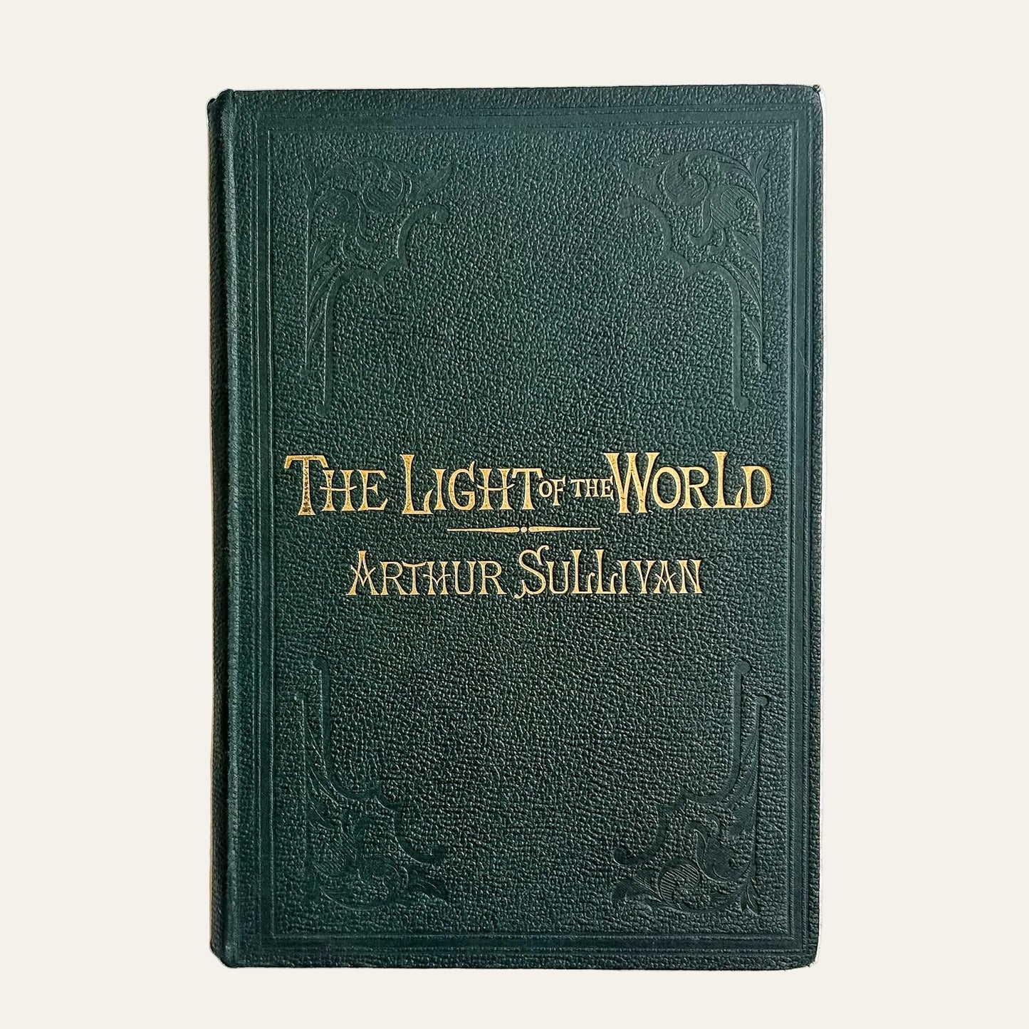 Antique Arthur Sullivan The Light of the World Music Folio | c.1873–1875