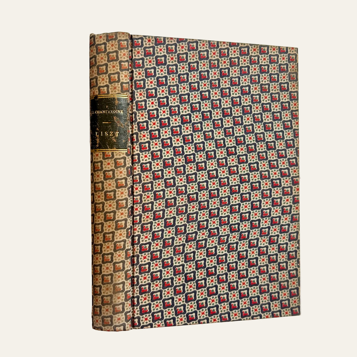 Antique French 1913 “Liszt” Music Biography by Jean Chantavoine