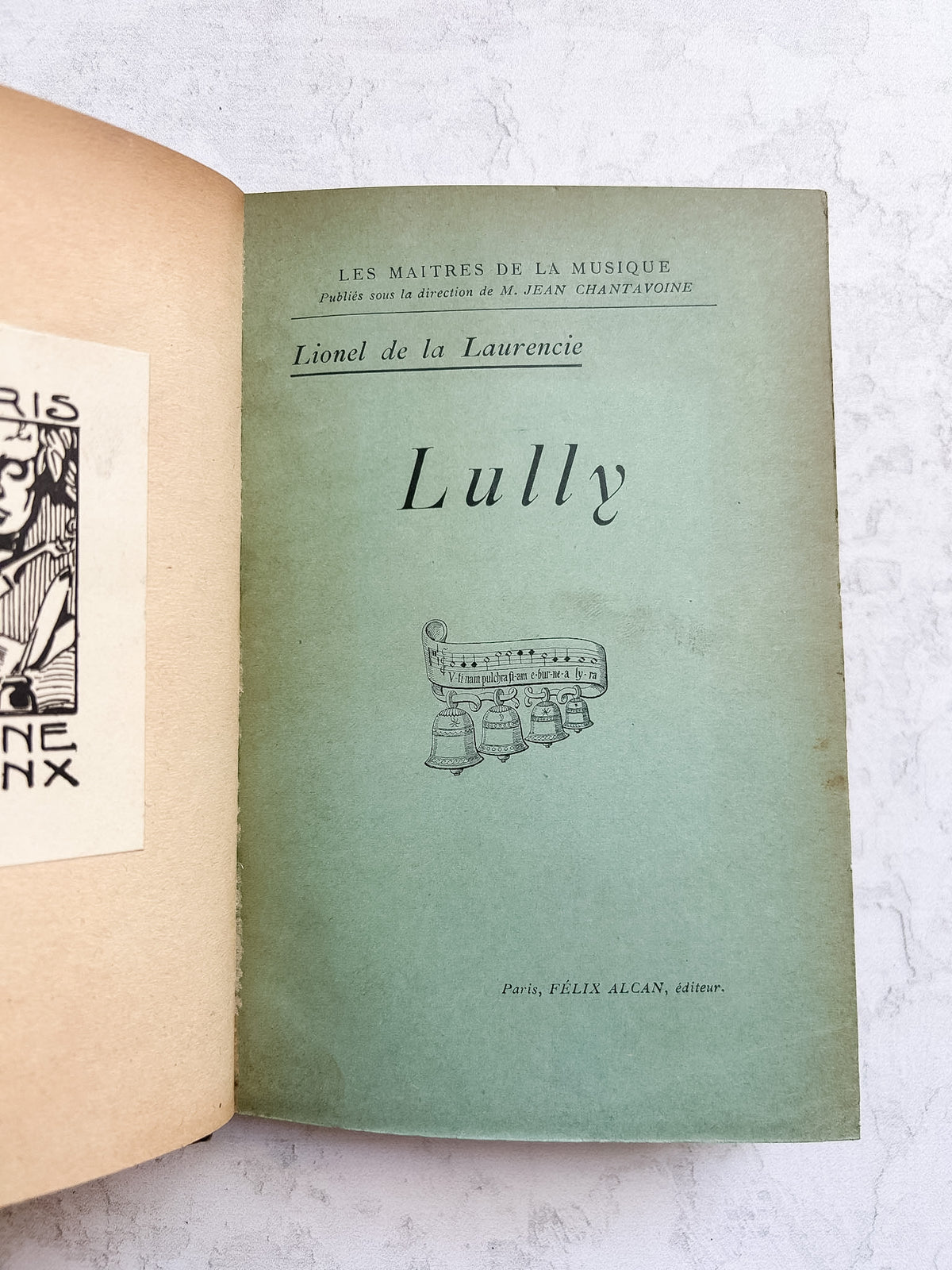 Antique French 1911 “Lully” Music Biography by Lionel de la Laurencie