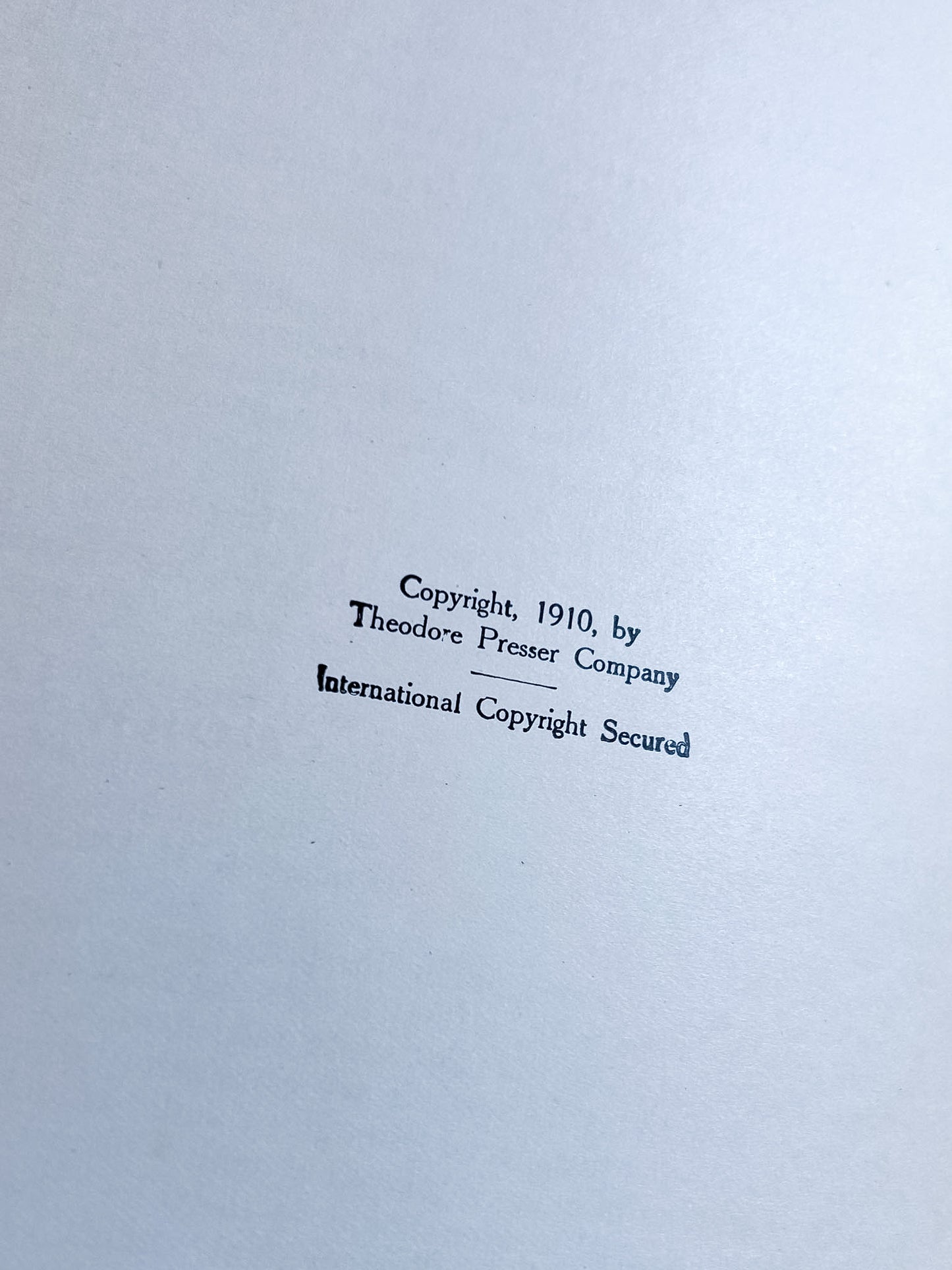 1910 Standard History of Music
