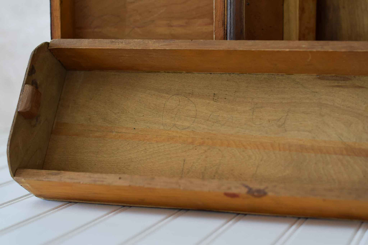 Early 20th Century Oak Storage Box with Brass Clasps
