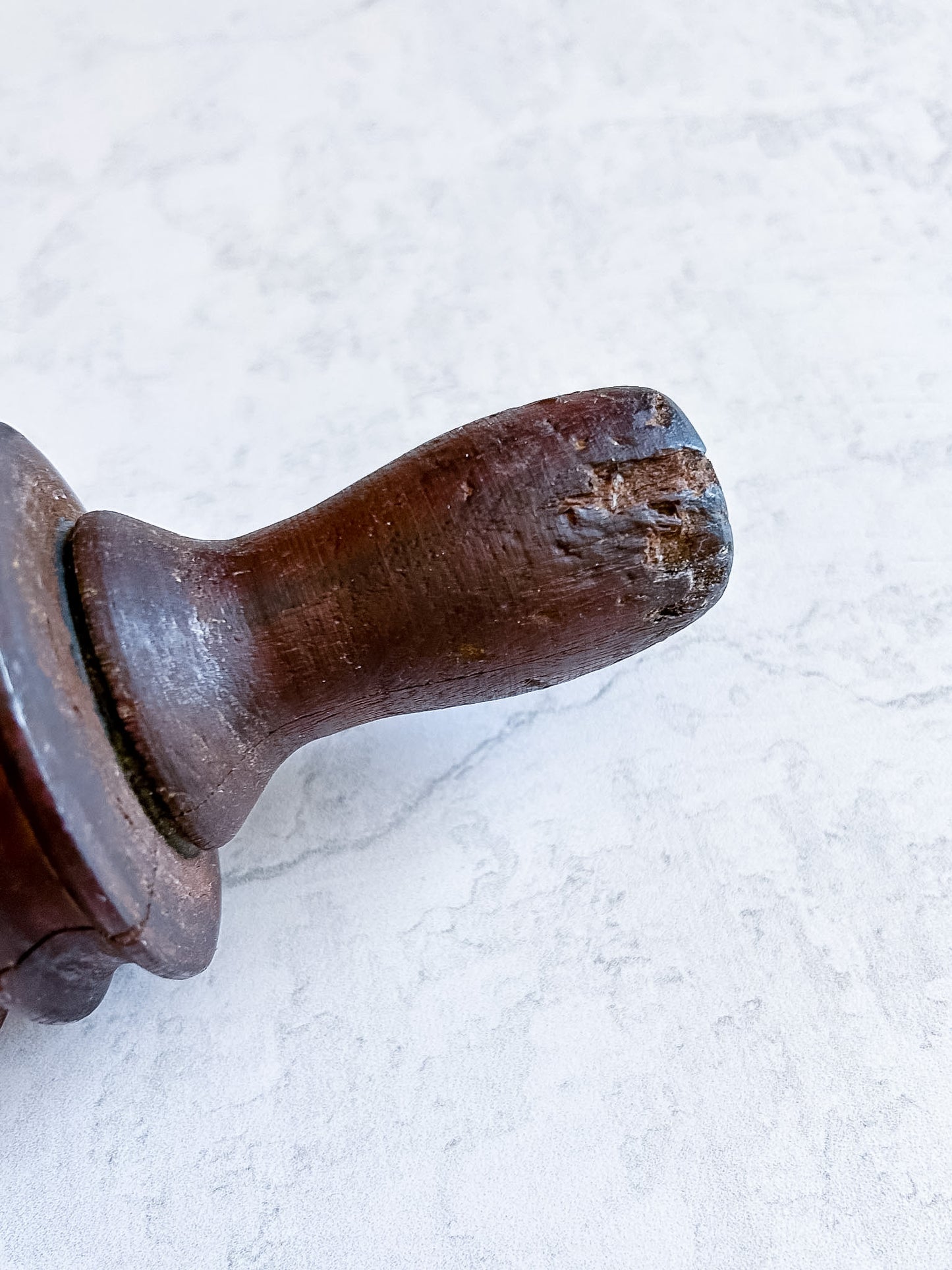 Antique Wooden Oat Crusher