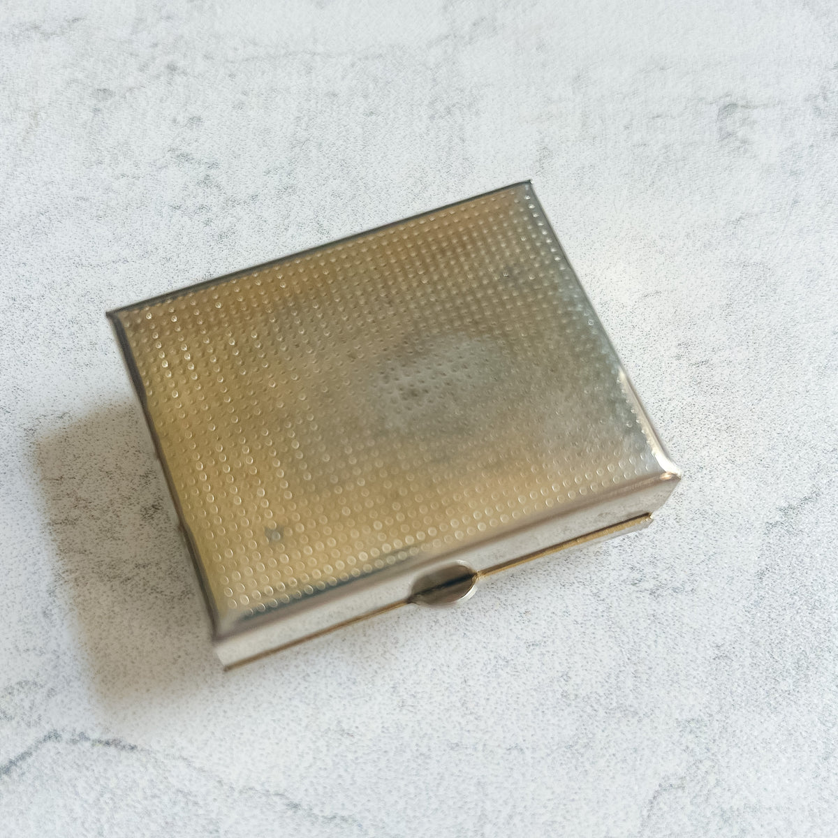 Vintage French Cat Portrait Pill Box