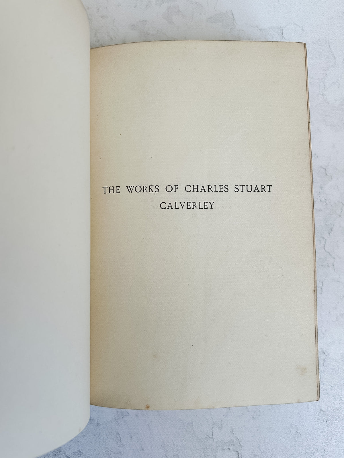 Antique 1905 Leys School Cambridge Prize Book - Charles Stuart Calverley