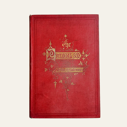 Antique Arthur Sullivan The Prodigal Son Music Folio | c.1890