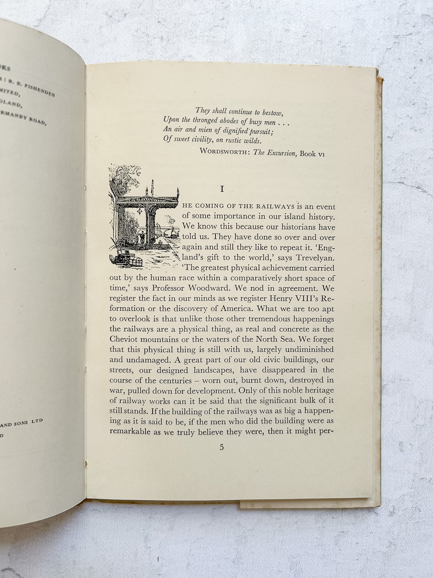 Early British Railways King Penguin Book Vintage Book