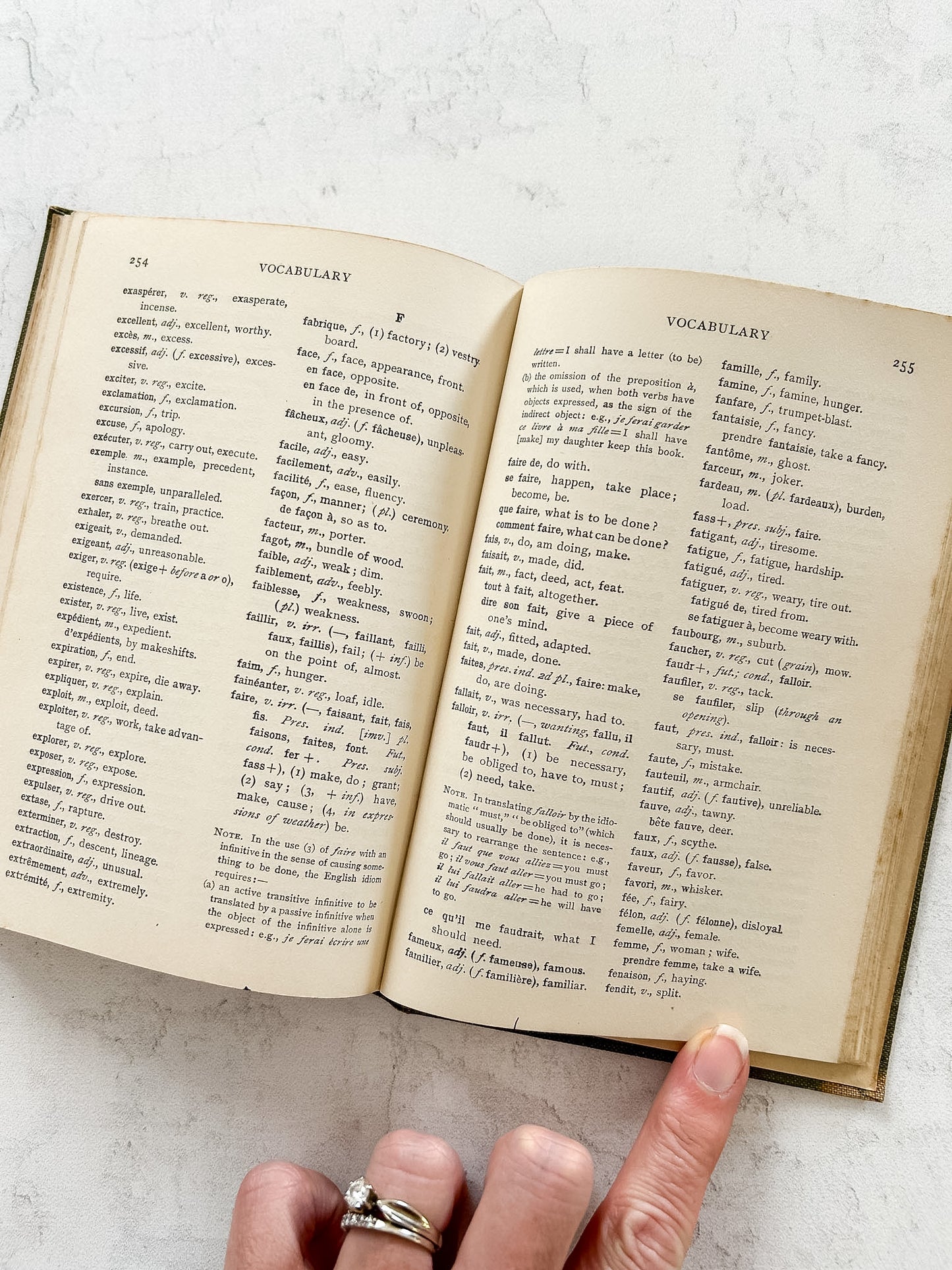 1903 "A French Reader" by Aldrich & Foster