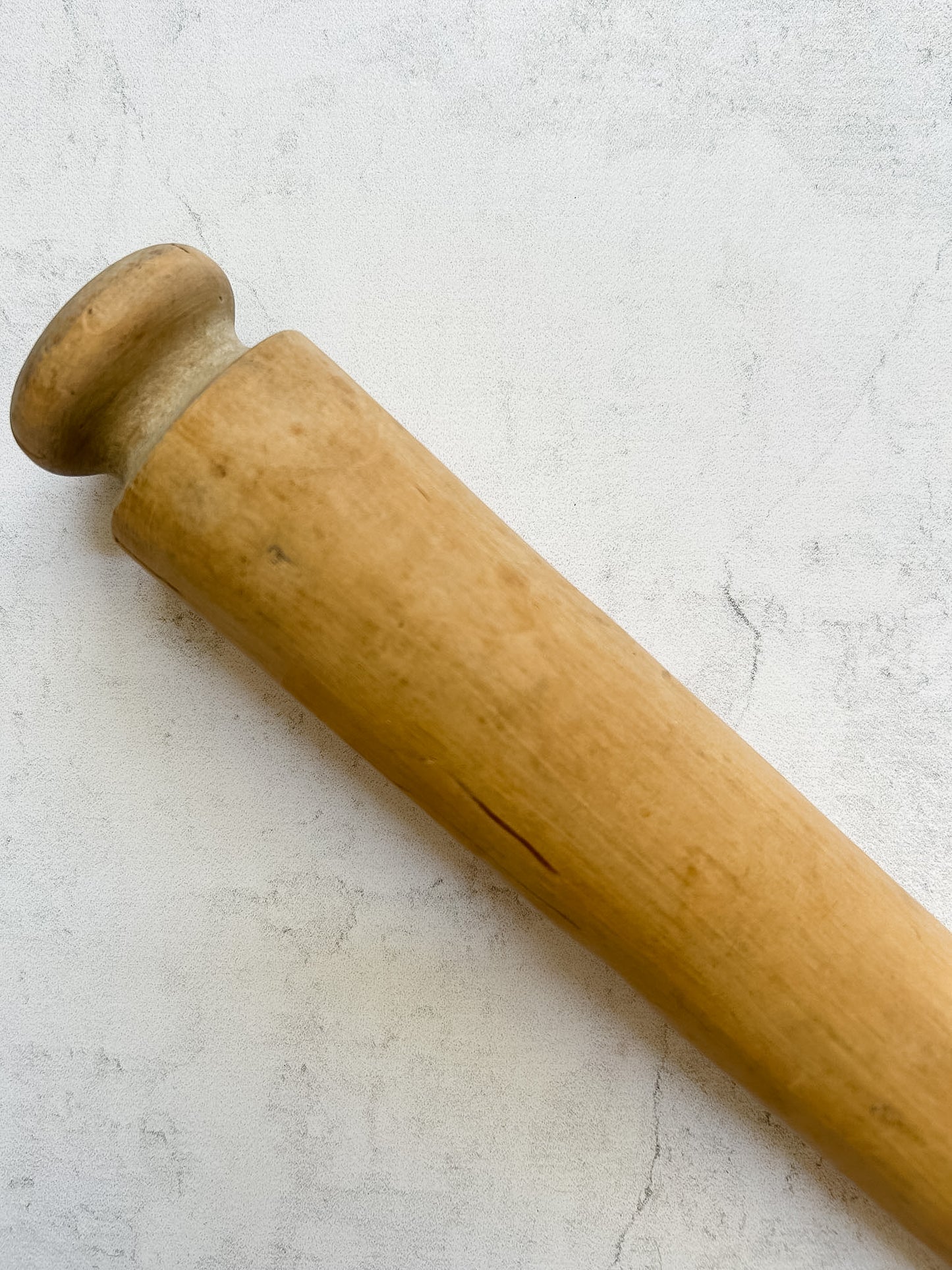 Antique English Beech Rolling Pin