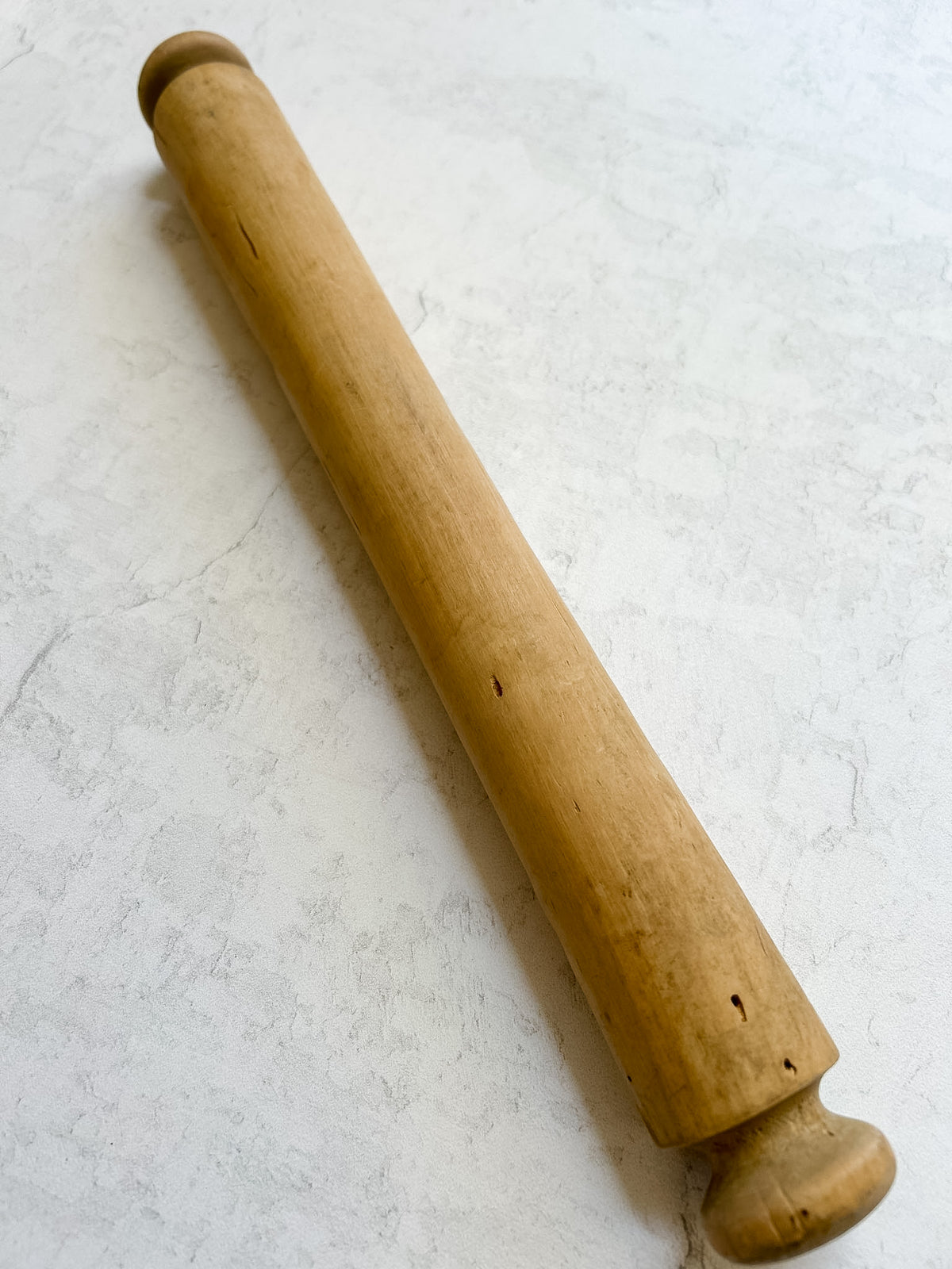 Antique English Beech Rolling Pin
