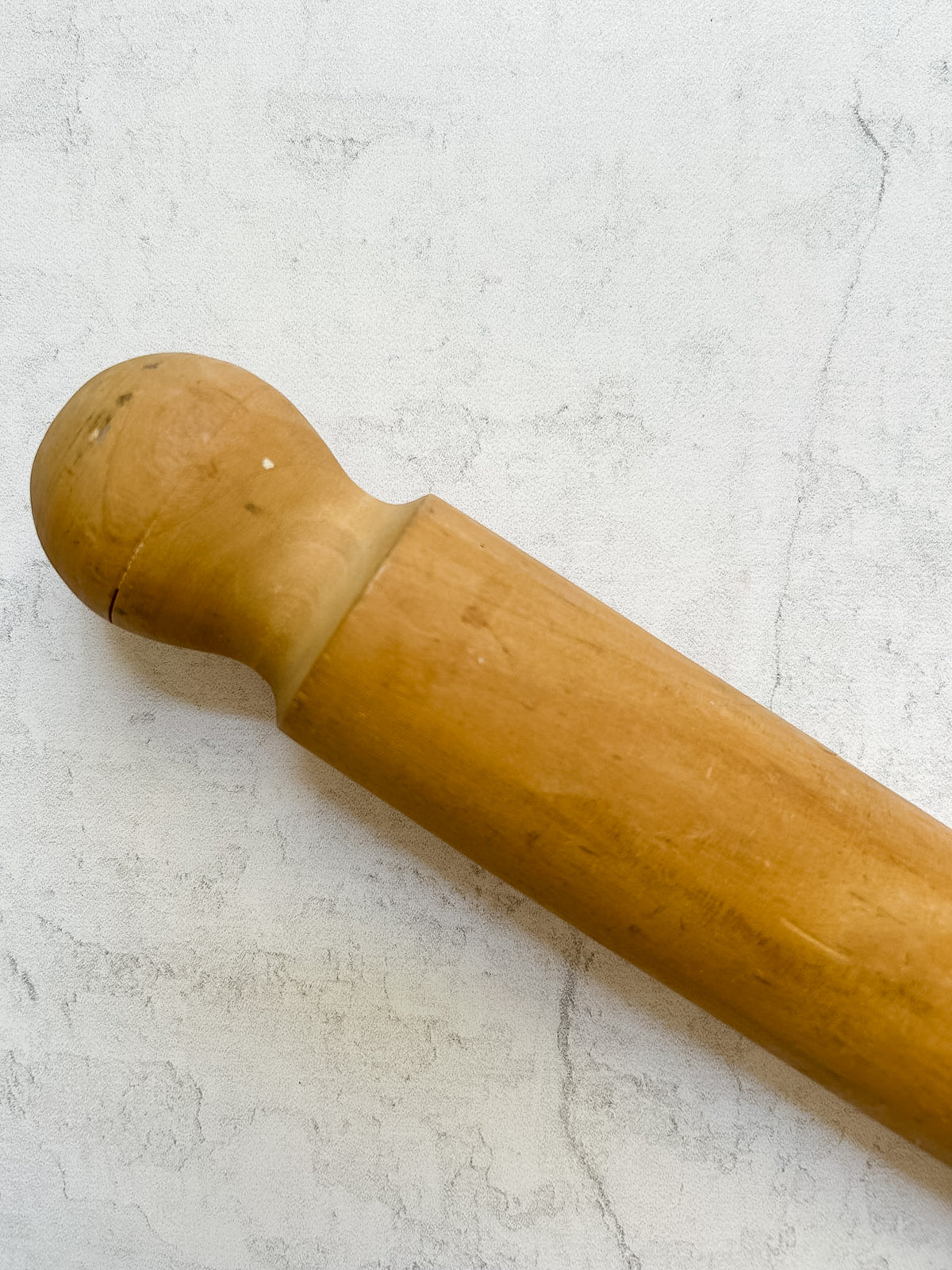 Antique English Beech Rolling Pin