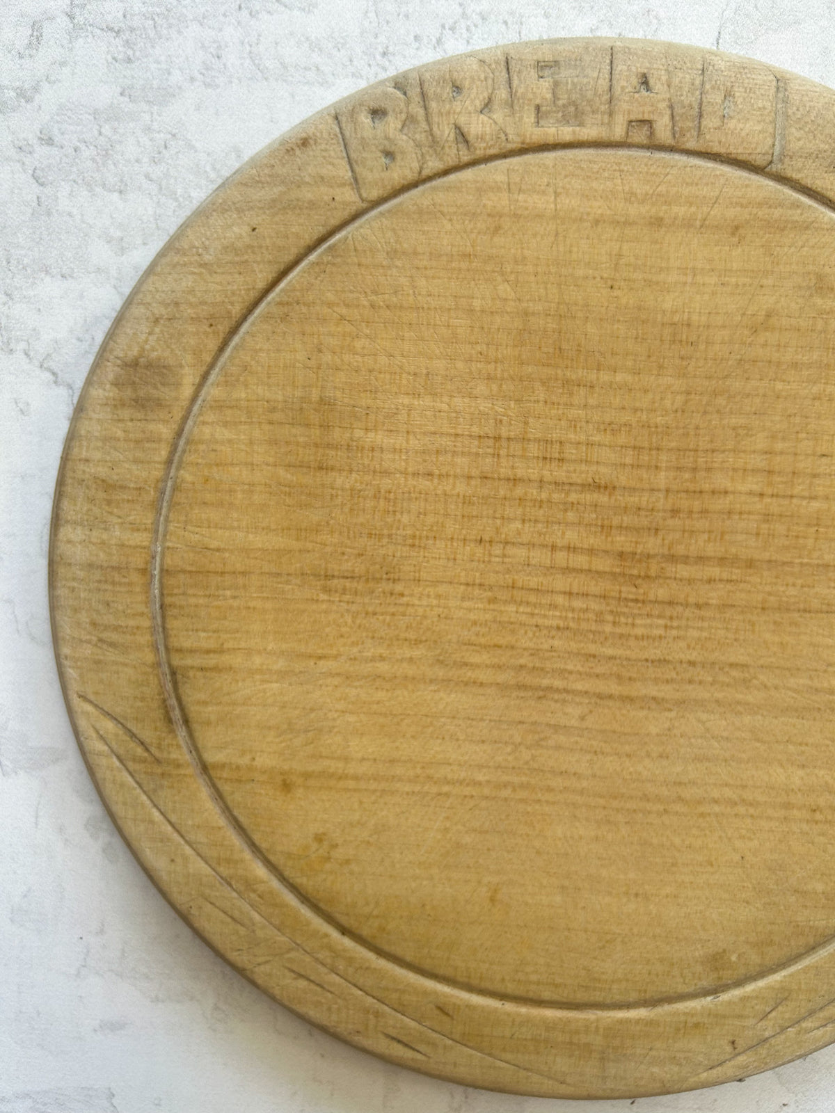 Antique English Carved “Bread” Board