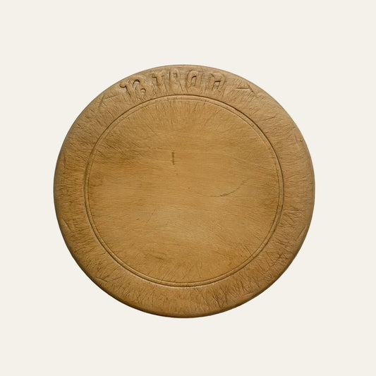 Antique English Carved “Bread” Board
