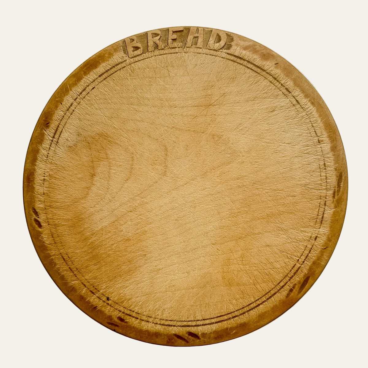 Antique English Carved "Bread" Bread Board