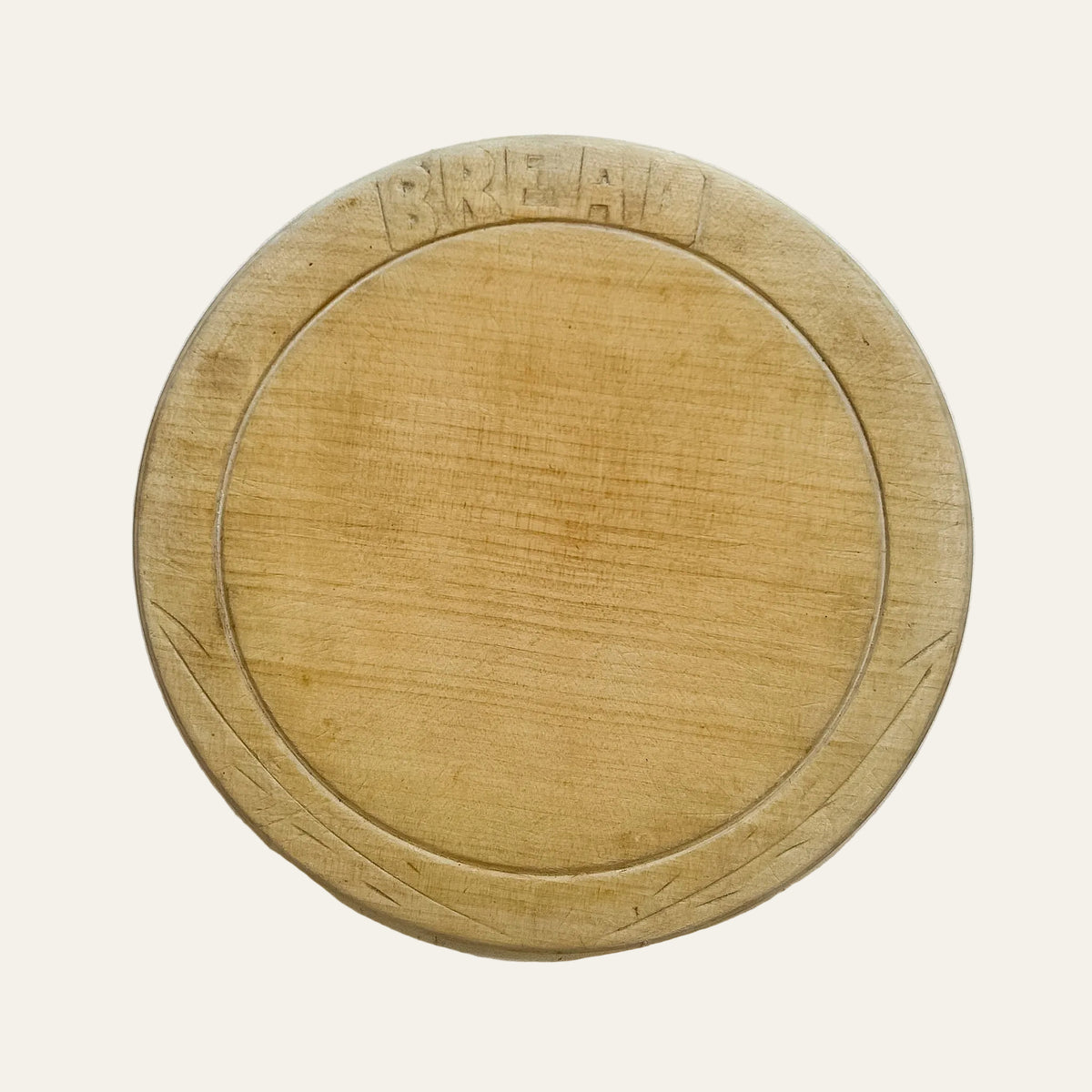 Antique English Carved “Bread” Board