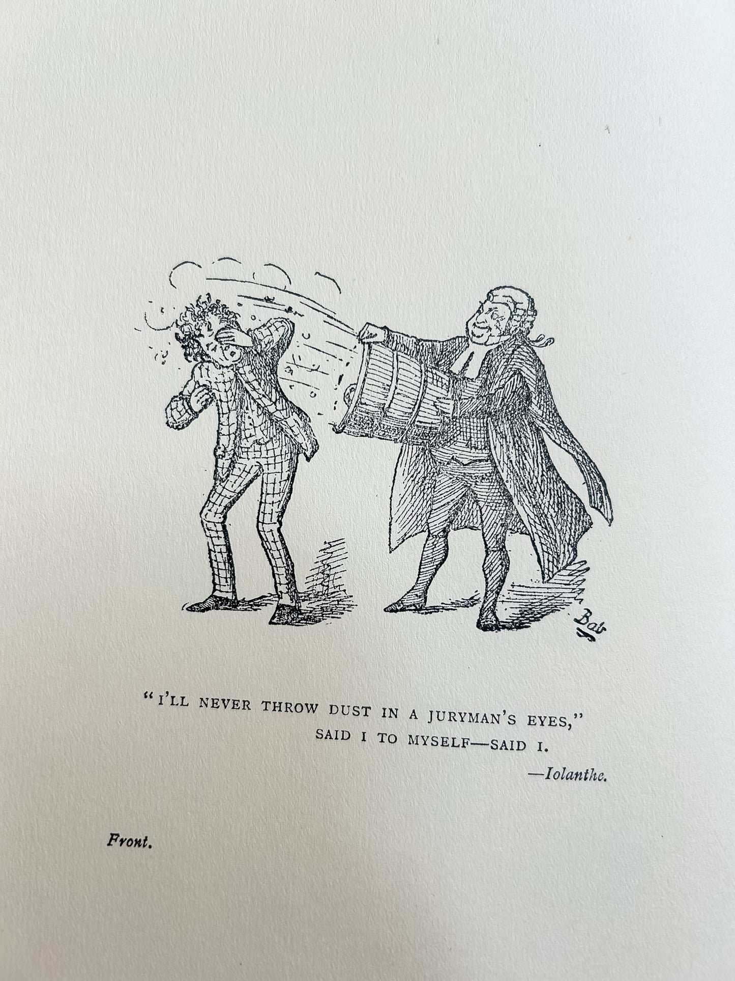 Antique Gilbert & Sullivan Illustrated Music Book – Songs of Two Savoyards