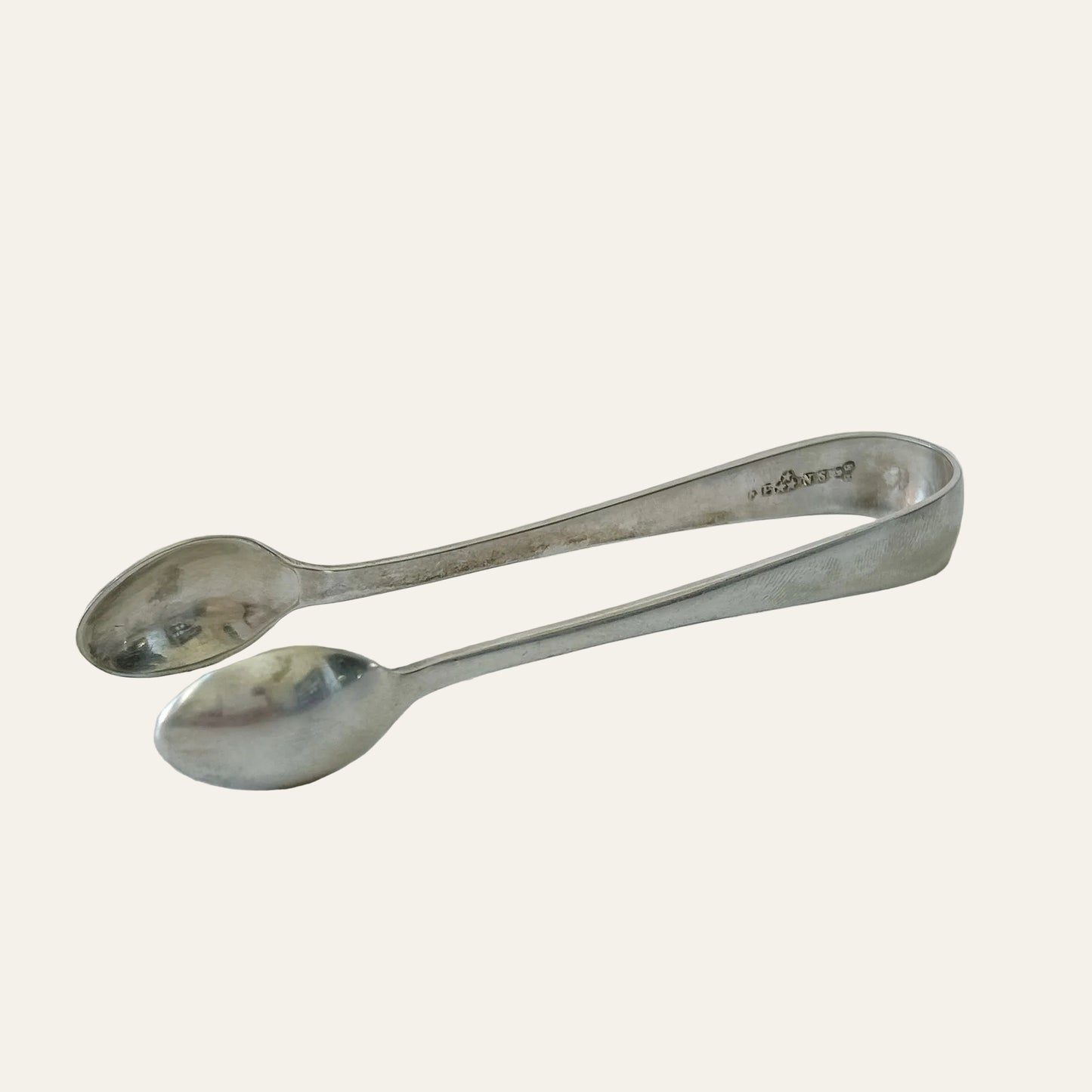 Vintage Barker Ellis English Silver-Plated Sugar Tongs