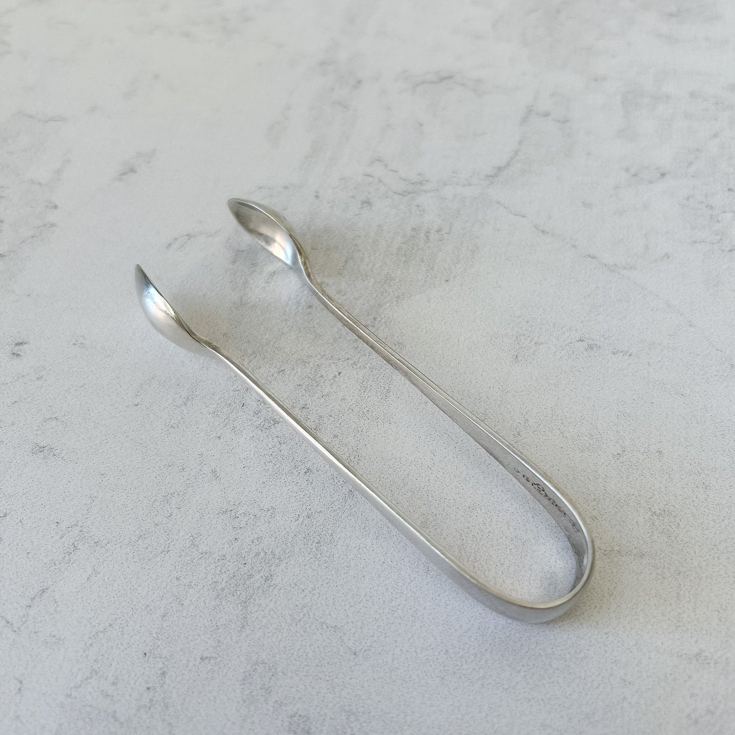 Vintage Barker Ellis English Silver-Plated Sugar Tongs