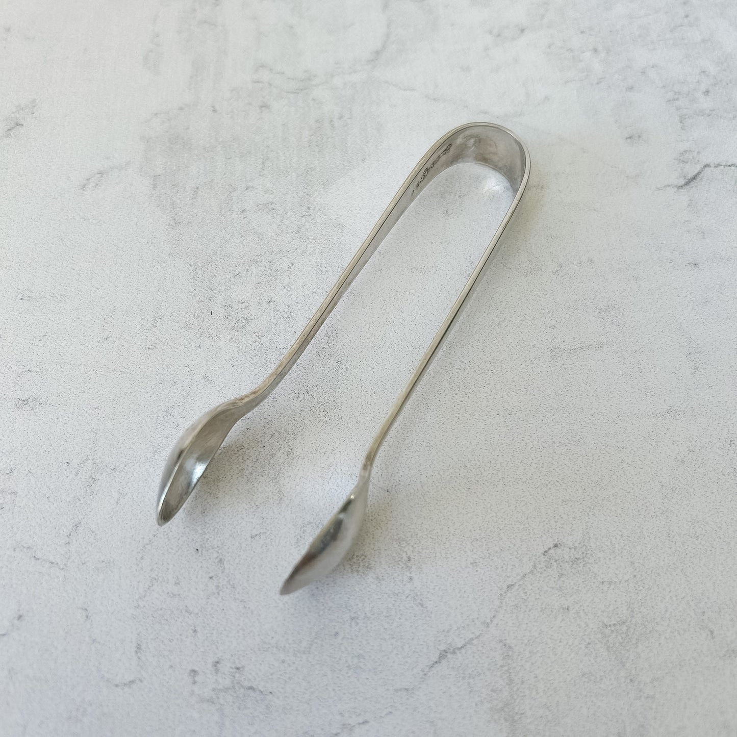 Vintage Barker Ellis English Silver-Plated Sugar Tongs