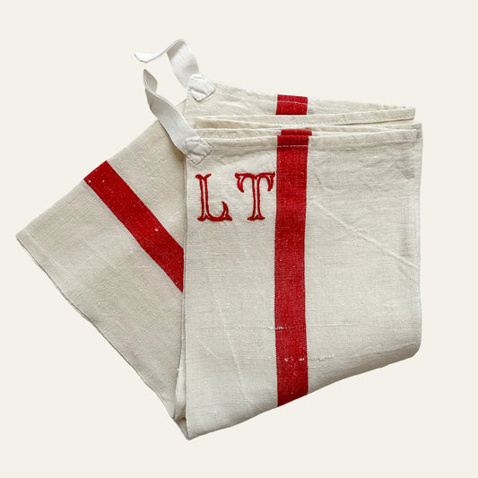 Vintage French Linen Torchon