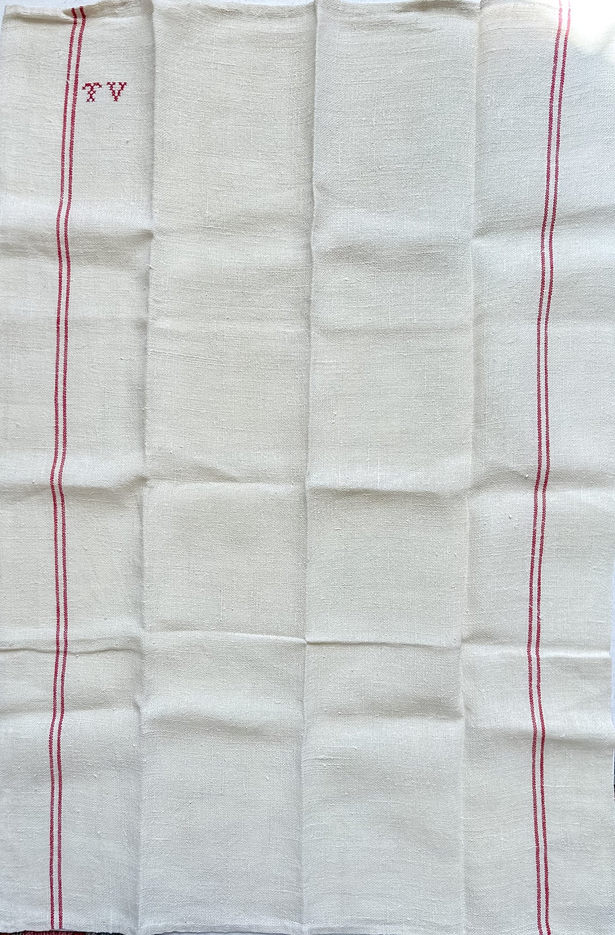 Vintage French Linen Torchon