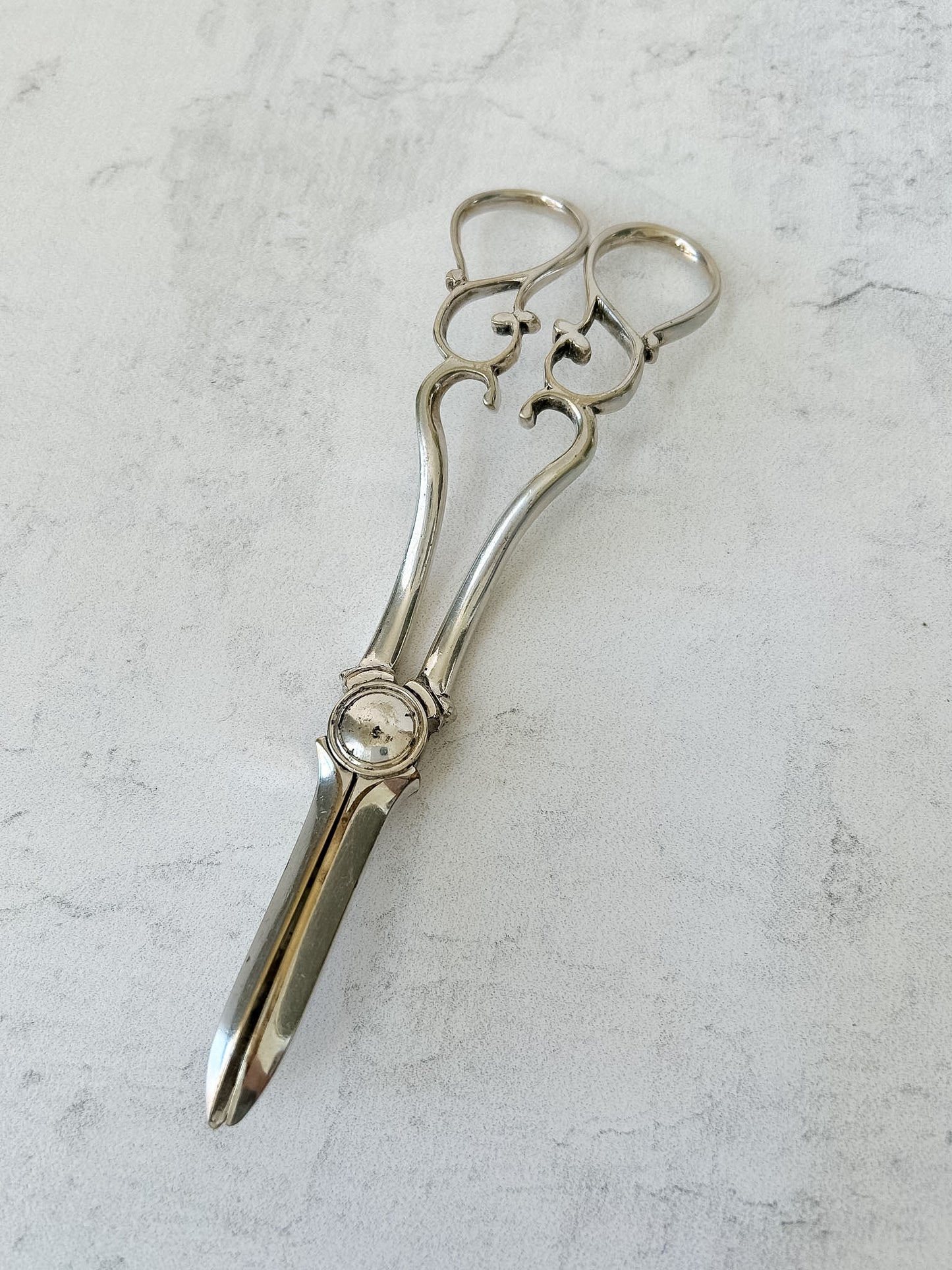 Antique Victorian Silver Plate Candle Wick Trimmer