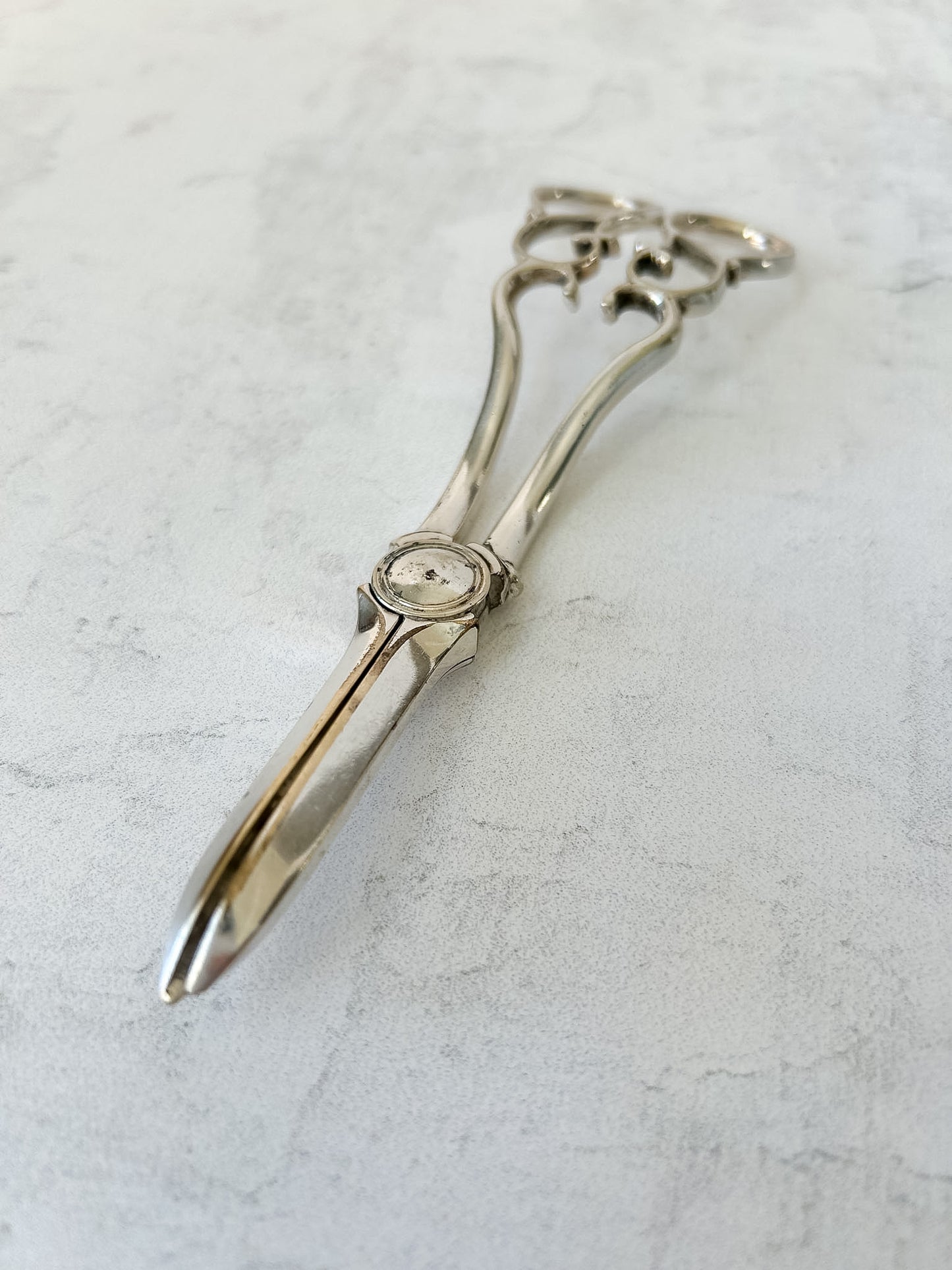 Antique Victorian Silver Plate Candle Wick Trimmer
